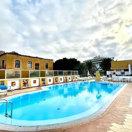 Cozy Estudio Cs Con Piscina, Wifi Y Cerca Del Mar En Puerto De La Cruz 아파트 푸에르토 드 라 크루즈